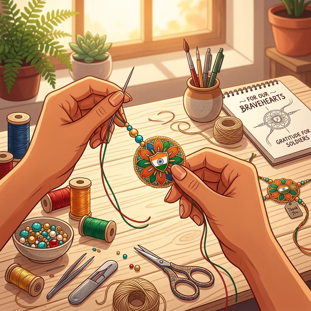 Threads of Gratitude (Rakhi Making) - Batch 1